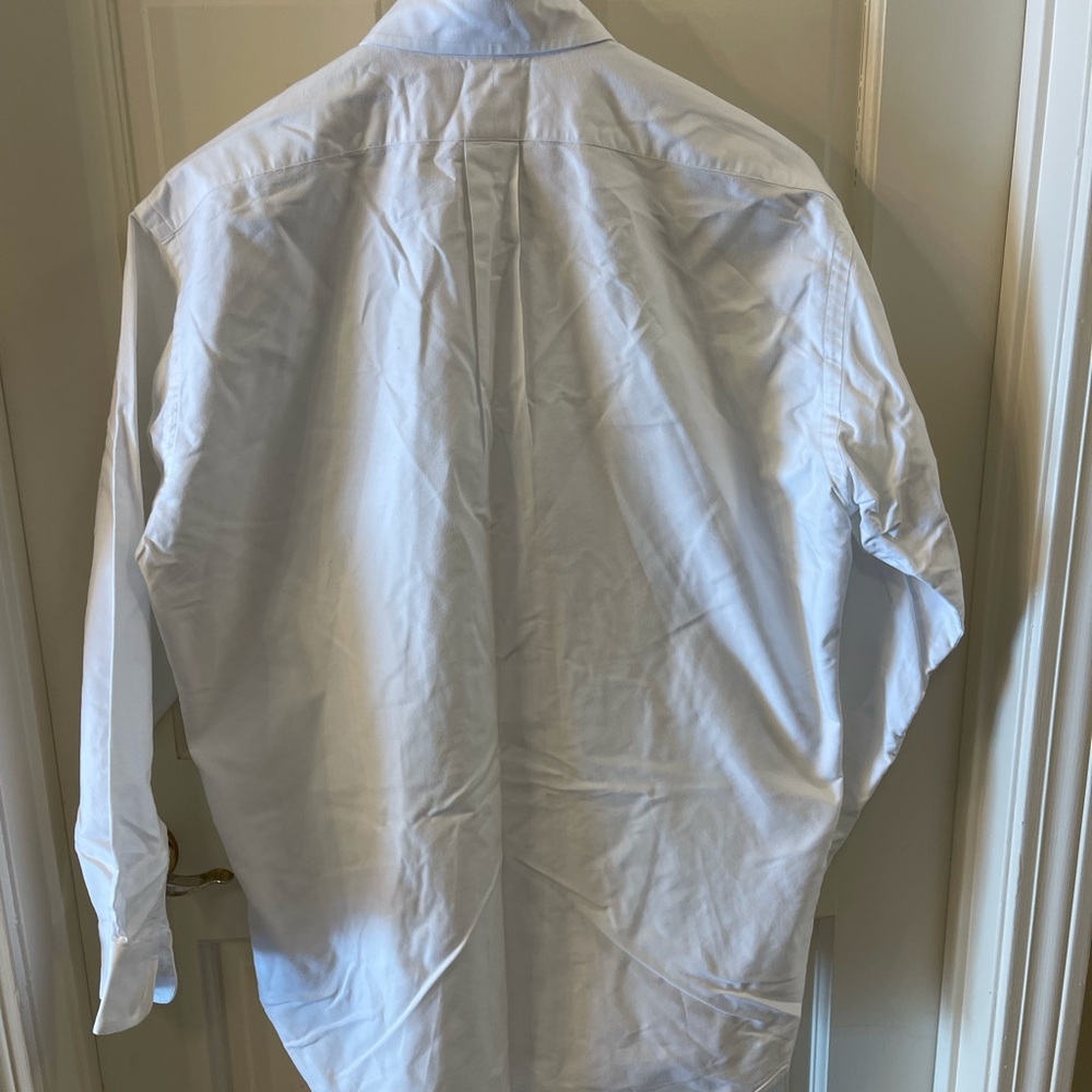 Beautiful, white, long-sleeve Ralph Lauren shirt!